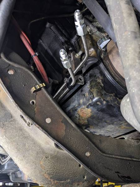 98.5-03 7.3L CNC Fab 4R100 Transmission Cooler Line Kit - Image 8