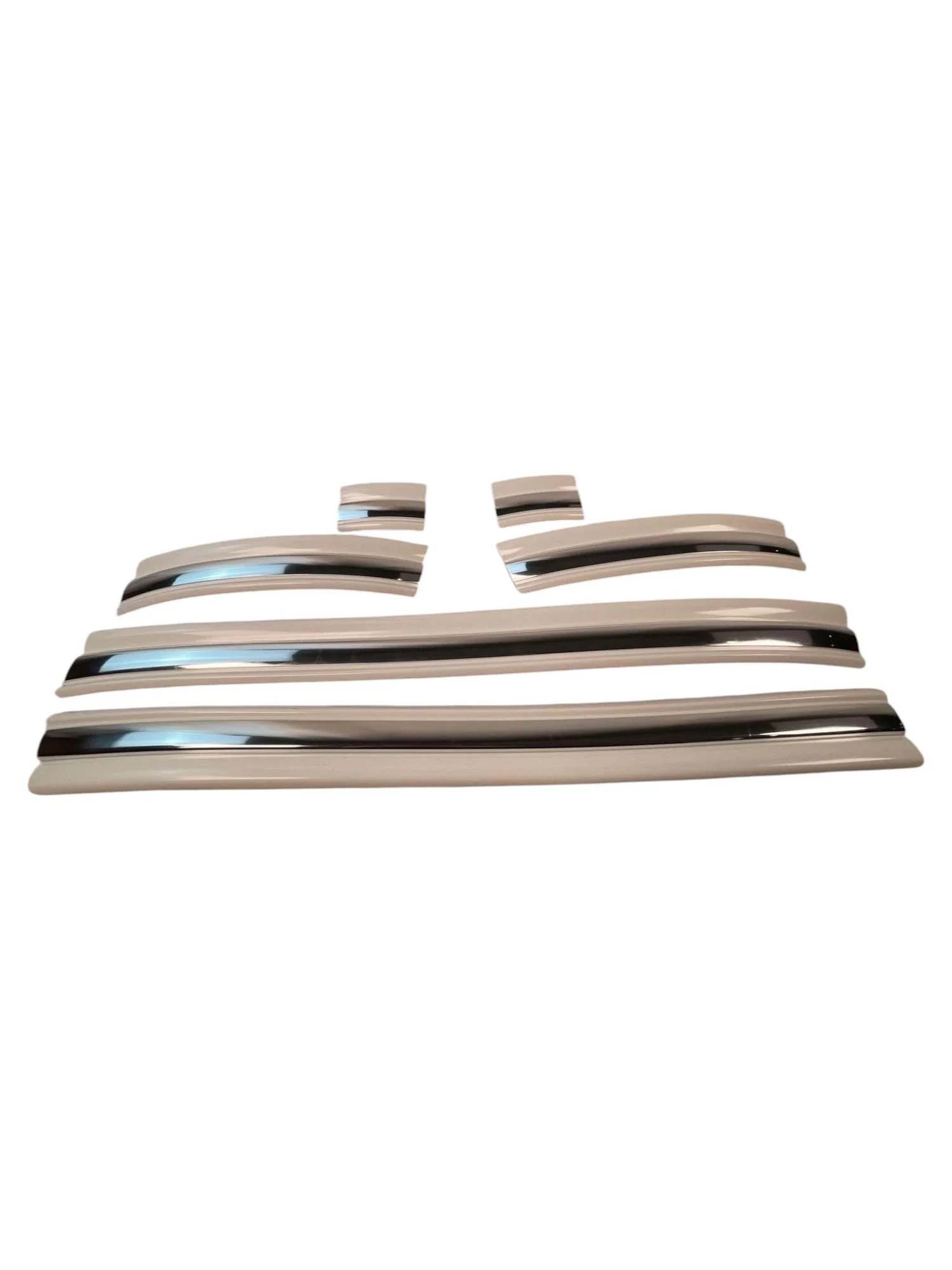 Chrome Body Molding Set - White - 1992-1997 F-Series & Bronco - Image 3