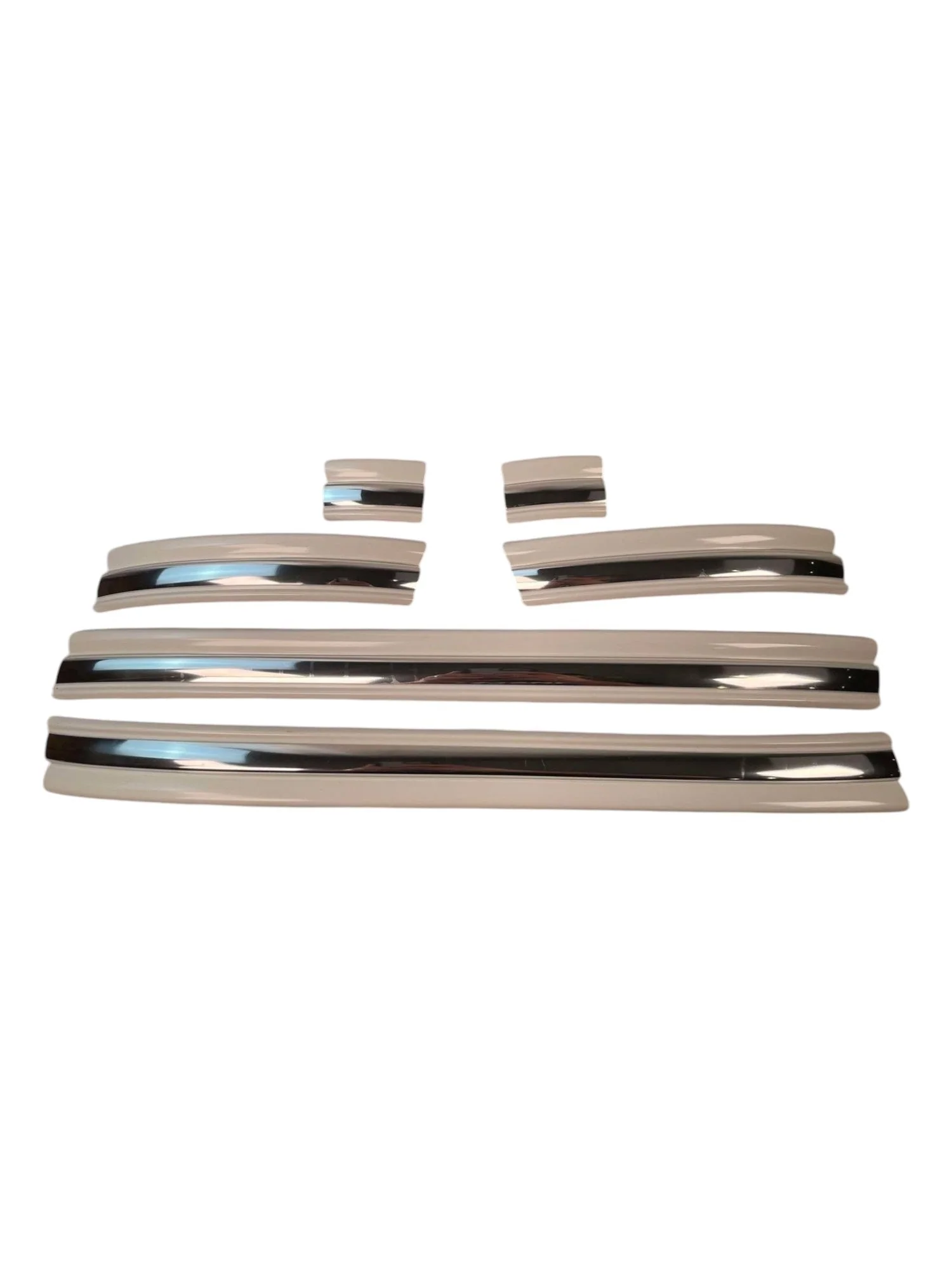 Chrome Body Molding Set - White - 1992-1997 F-Series & Bronco - Image 4