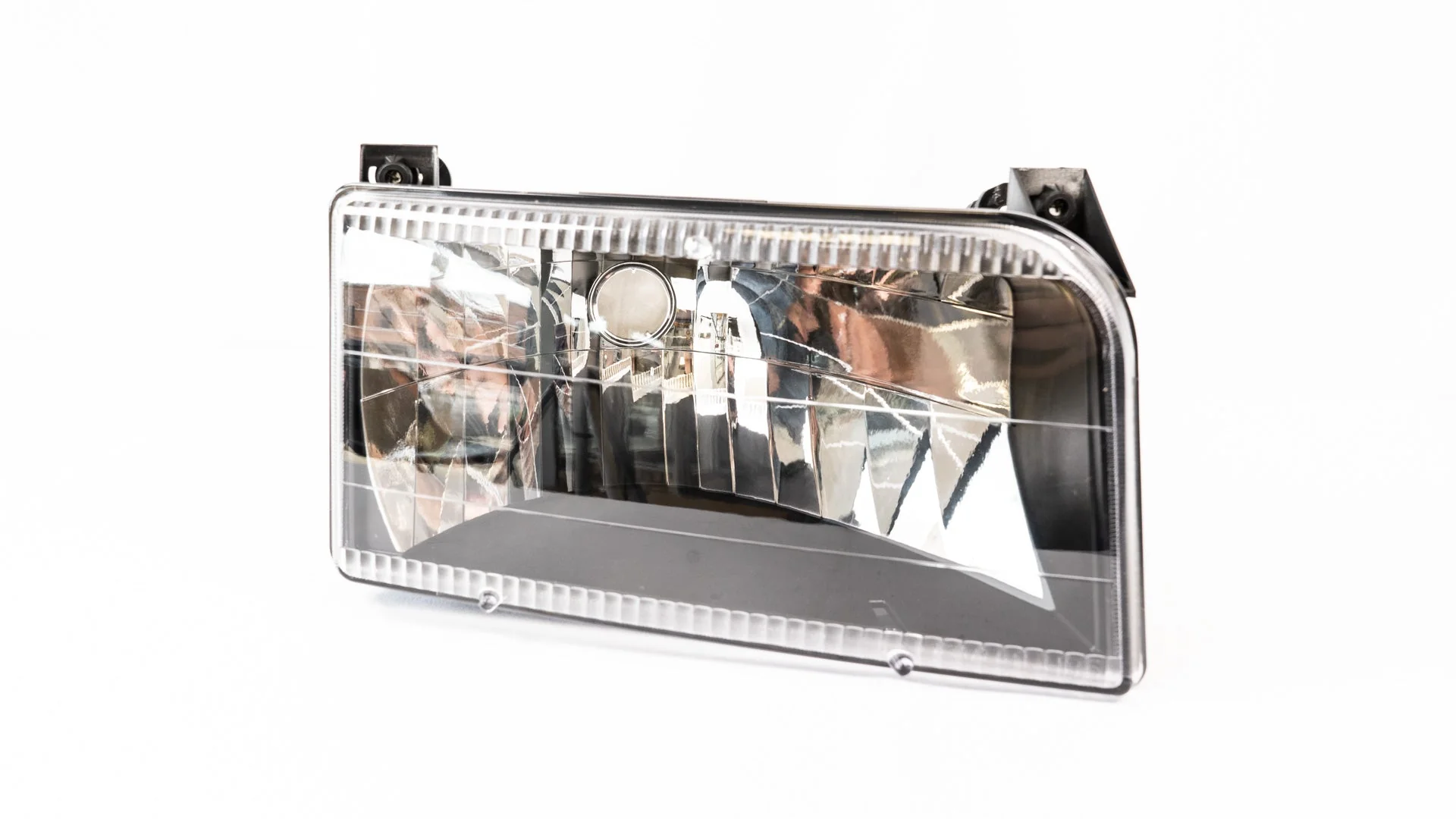 Complete Performance Six Piece Clear Black Headlight Kit - 1992-1997 Ford F-Series & Bronco - Image 4