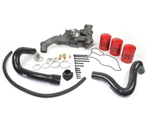 DIESELSITE WATER PUMP WITH COOLANT FILTER 99-03 7.3L - Image 2