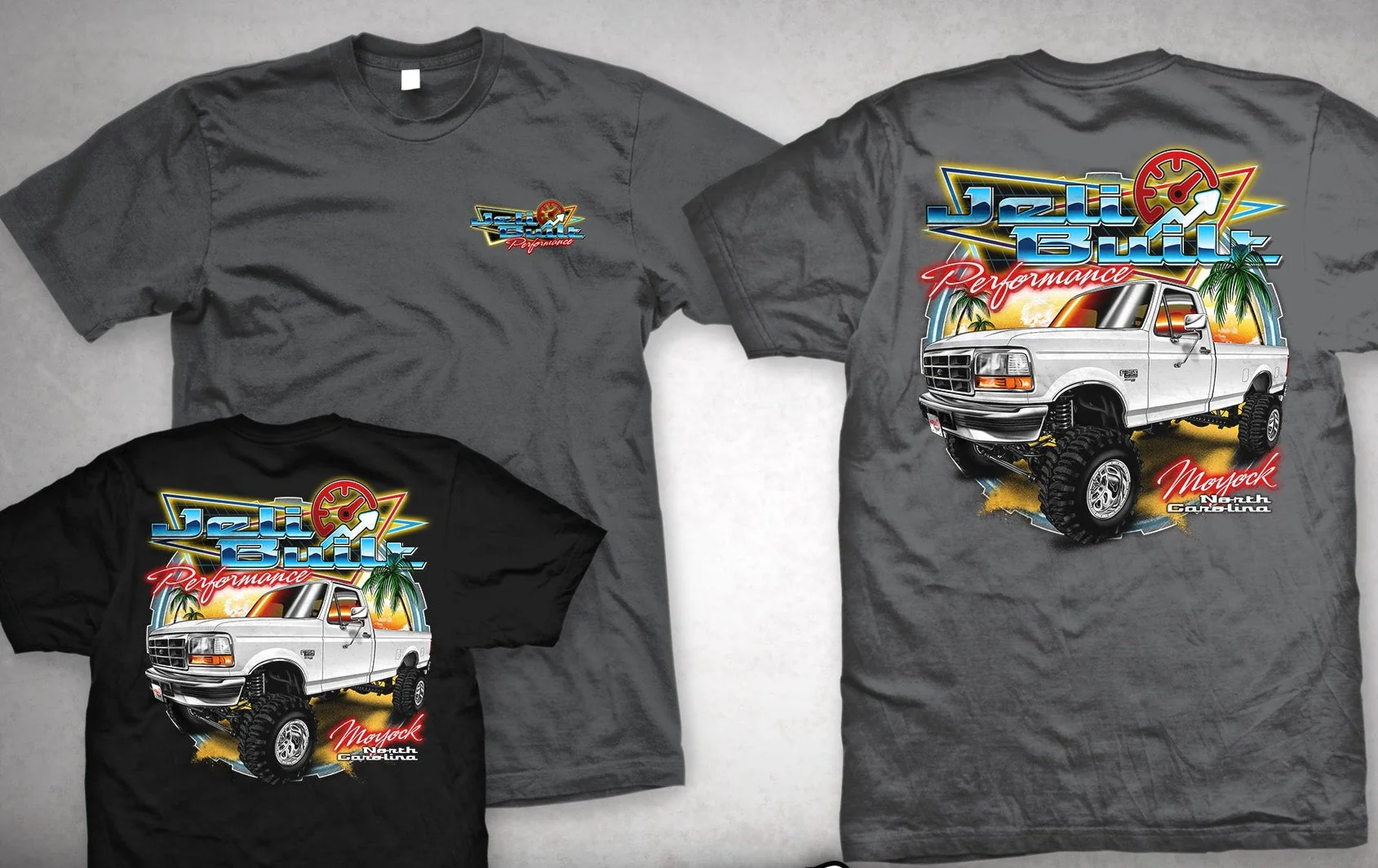 JeliBuilt T-Shirt - Retro Ford OBS - Image 2